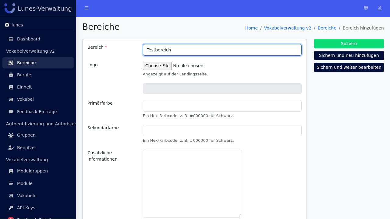 Administrator:innen auswählen